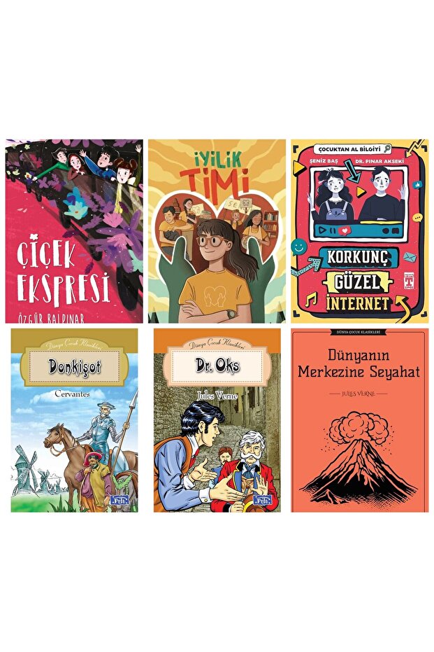 Çiçek Ekspresi,İyilik Timi,Korkunç Güzel İnternet,4,5,6,7.sınıflar için set