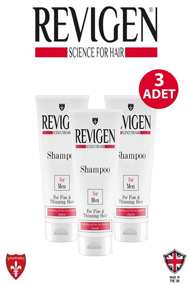 Erkek Şampuan 300 ml 3 Adet - 1