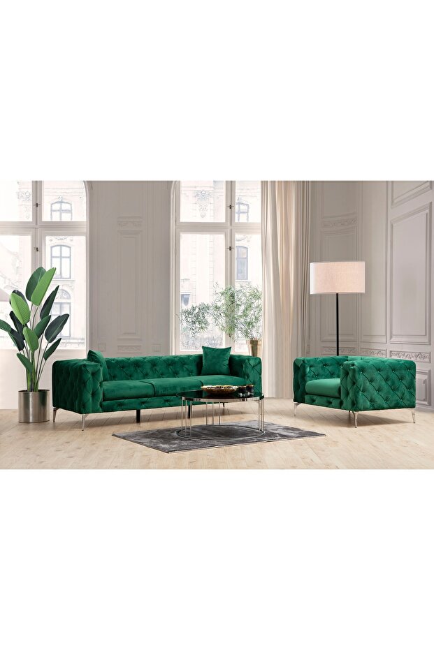 COMO TEKLİ KOLTUK, YEŞİL - 5