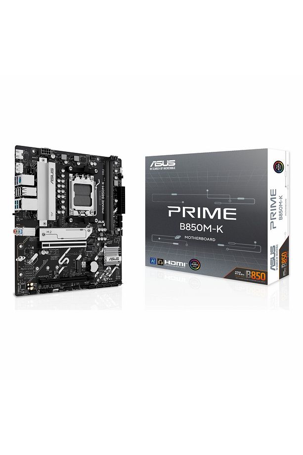 Prime B850M-K DDR5 (8400MHz)OC M.2 HDMI/DP PCIe 5.0 AM5 mATX Anakart - 1