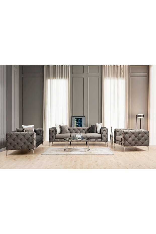 COMO ÜÇLÜ KOLTUK, ANTRASİT - 7