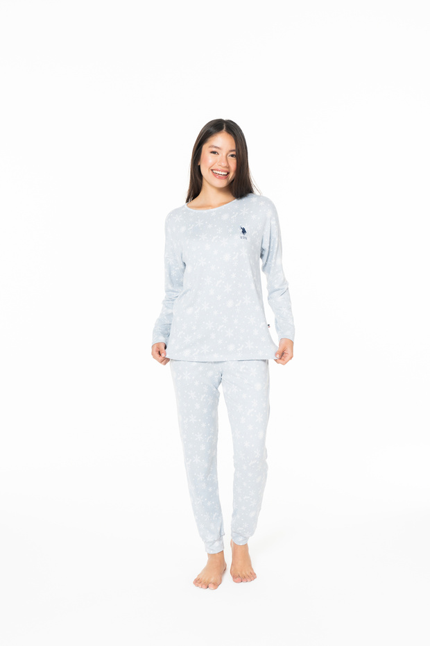 U.S. Polo Assn. Women's Blue Home Wear