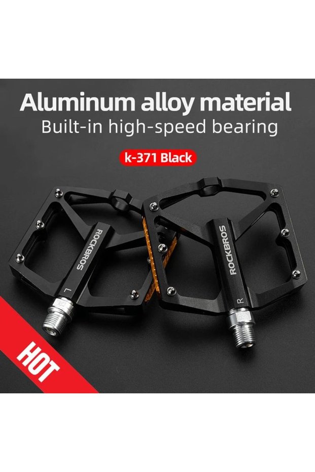 37210003001 Bicycle Pedals Save Effort Aluminum Alloy Anti-slip MTB Road Mountain