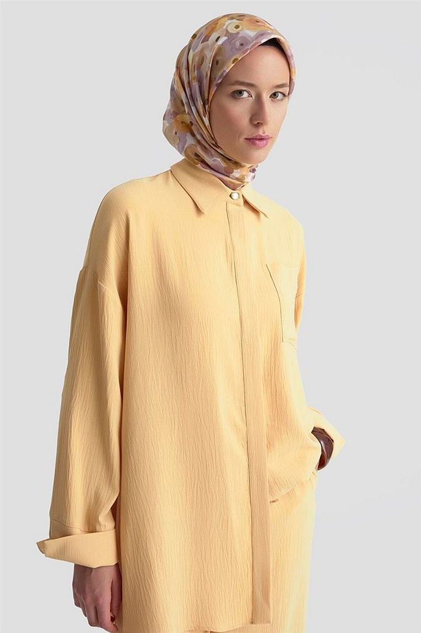 Cepli Basic Gömlek 25KD4003 Camel - 4