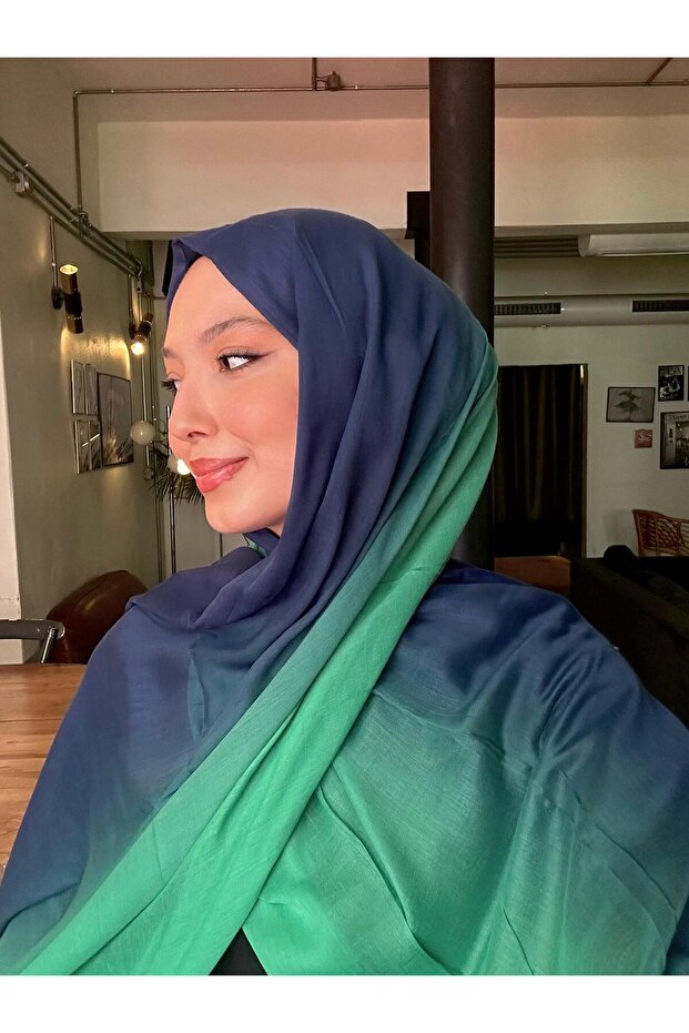 Cotton Gradient Shawl - 5