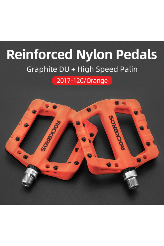2017-12COR Cycling MTB Bike Bicycle Pedals Ultralight Seal Bearings Nylon Molybden