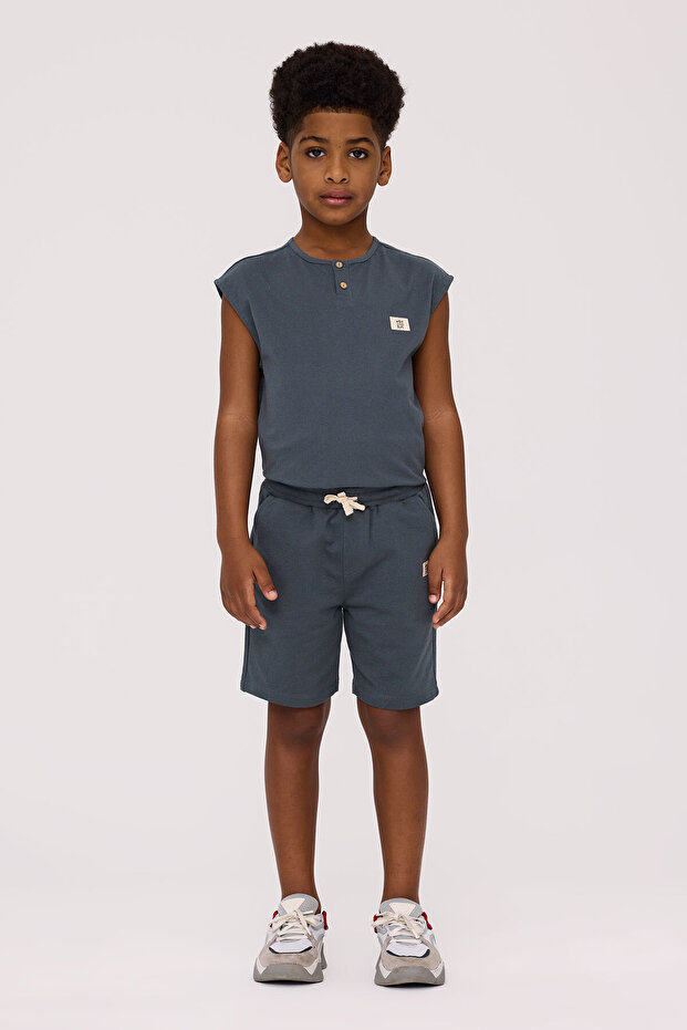 Boy Anthracite Shorts - 1