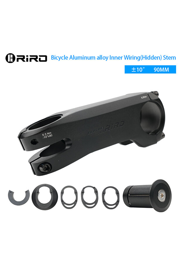 ST1 Stem 90MM RIRO Bicycle Internal Cable Stem 80/90/100MM Ultralight Aluminum Aolly Forged/CNC Hand
