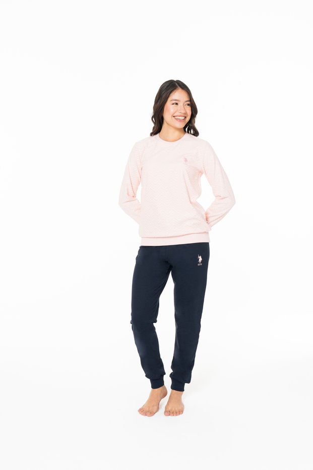 U.S. Polo Assn. Women's Pink Home Wear