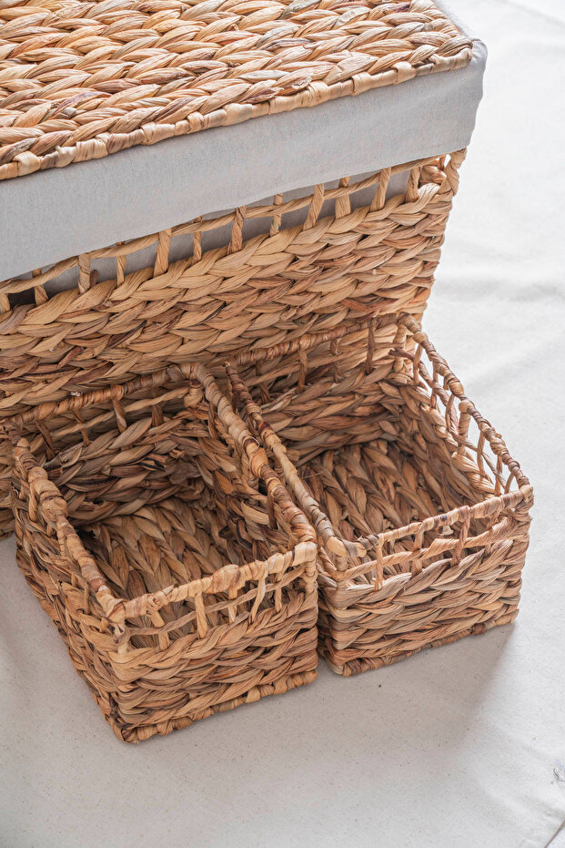 Soléa Hasır 7 Parça Sepet Seti - 2