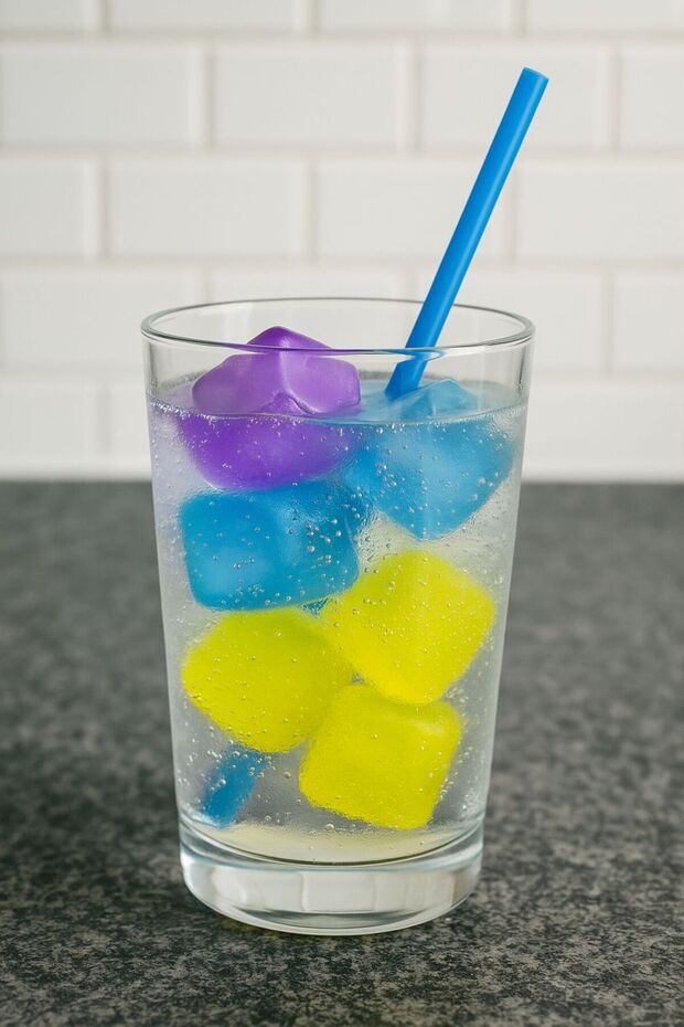 Wenken 12'Li Colorful Ice Cube 3456 - Reusable Ballpoint Ice
