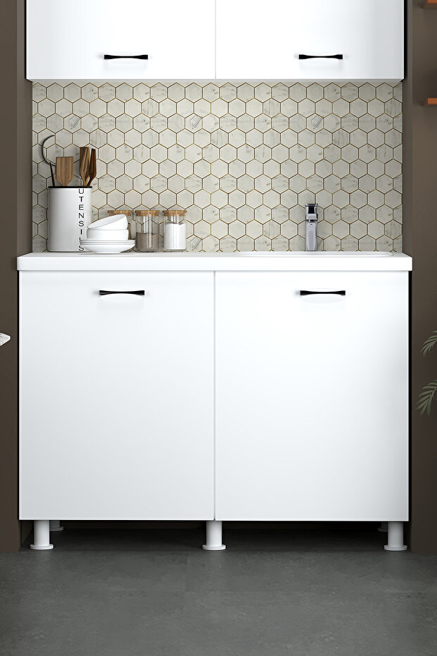 120 CM DORA ABS EVYELİ MUTFAK ALT MODÜL - 1