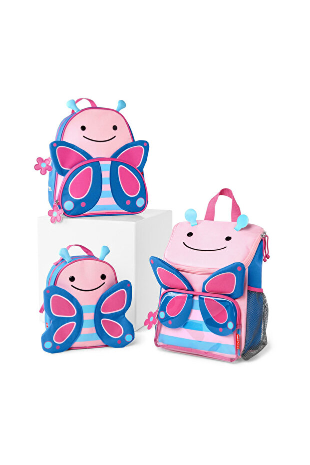 Backpack, Skip Hop, Zoo, With a spacious compartment, a transparent pocket and a place for a bottle - 6