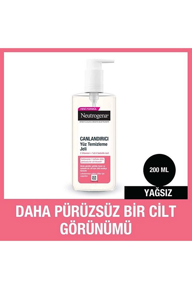 Canlandırıcı Yüz Temizleme Jeli 200 ml - 1