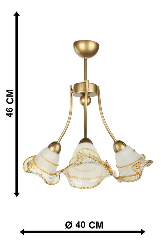 İğde 3.Lü Avize Eskitme - 5