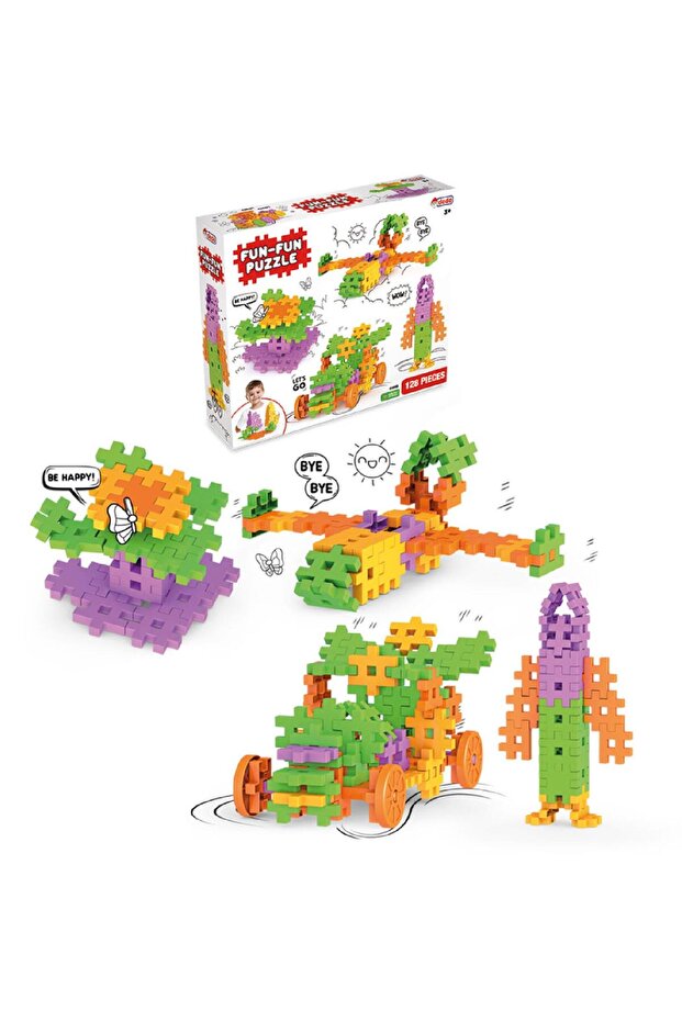 03905 FUN FUN PUZZLE 128 PARCA - 1