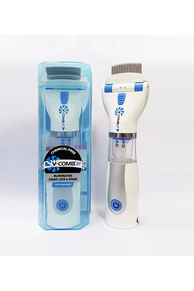 جهاز فى كومب المبتكر للتخلص من القمل – موديل V-Comb Innovative Head Lice Device – Model A1 - A1 - 4