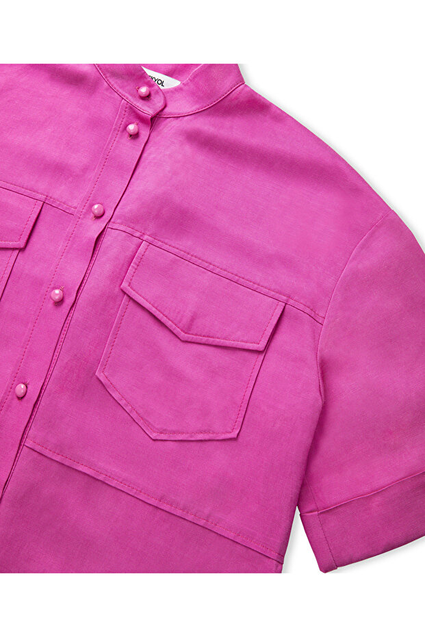 Hakim yaka cepli bluz - 4