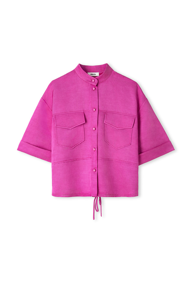 Hakim yaka cepli bluz - 3