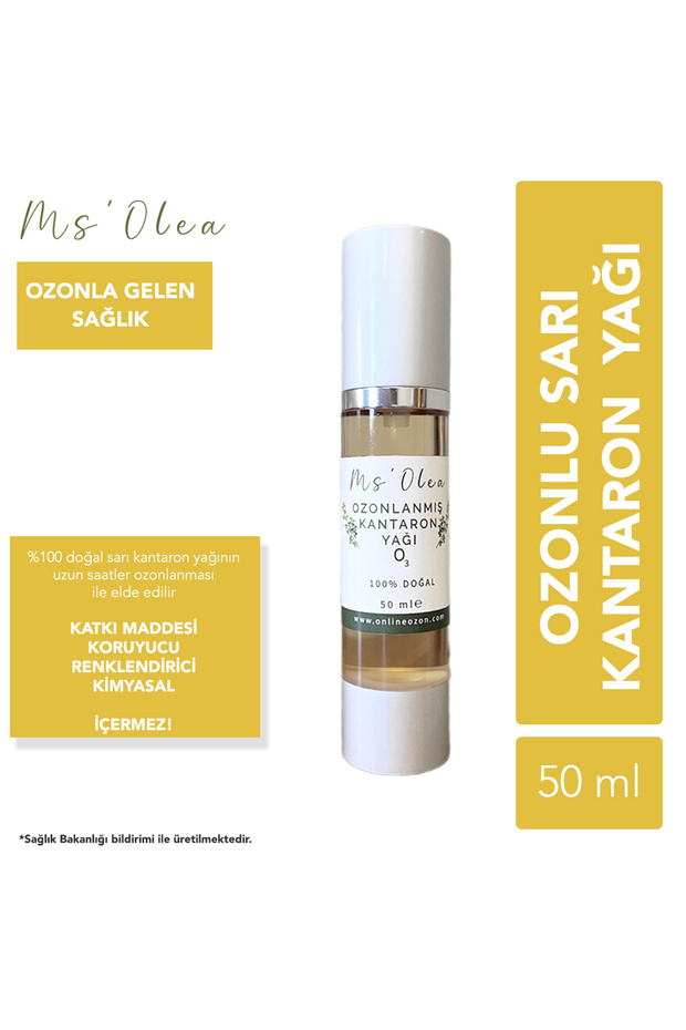 Ozonlu Sarı Kantaron Yağı 50 ml - 1