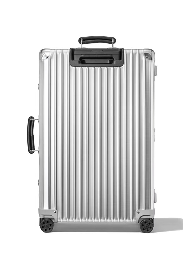 Classic Check-In Medium Silver Bavul - 4