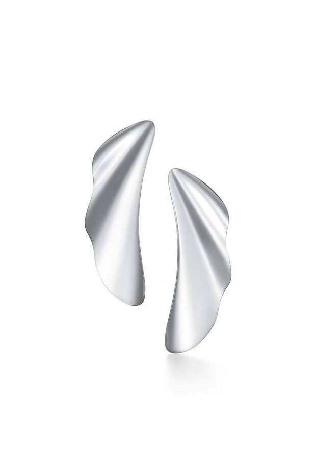 Çelik Elsa Küpe - 1