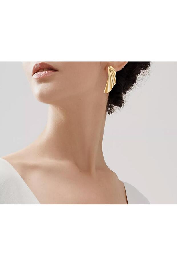 Çelik Elsa Küpe - 4