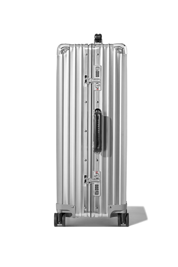 Classic Check-In Medium Silver Bavul - 3