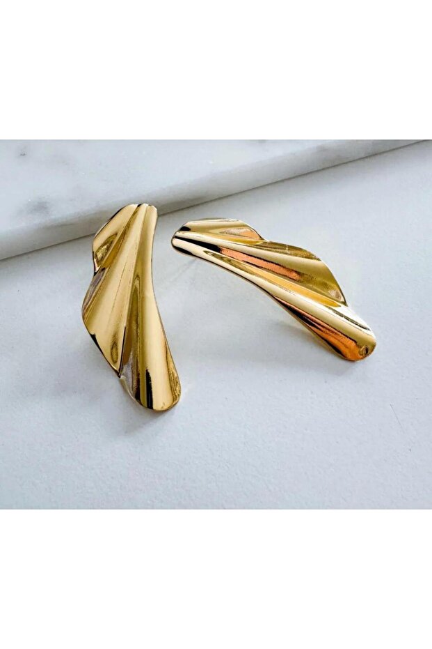 Çelik Elsa Küpe - 2