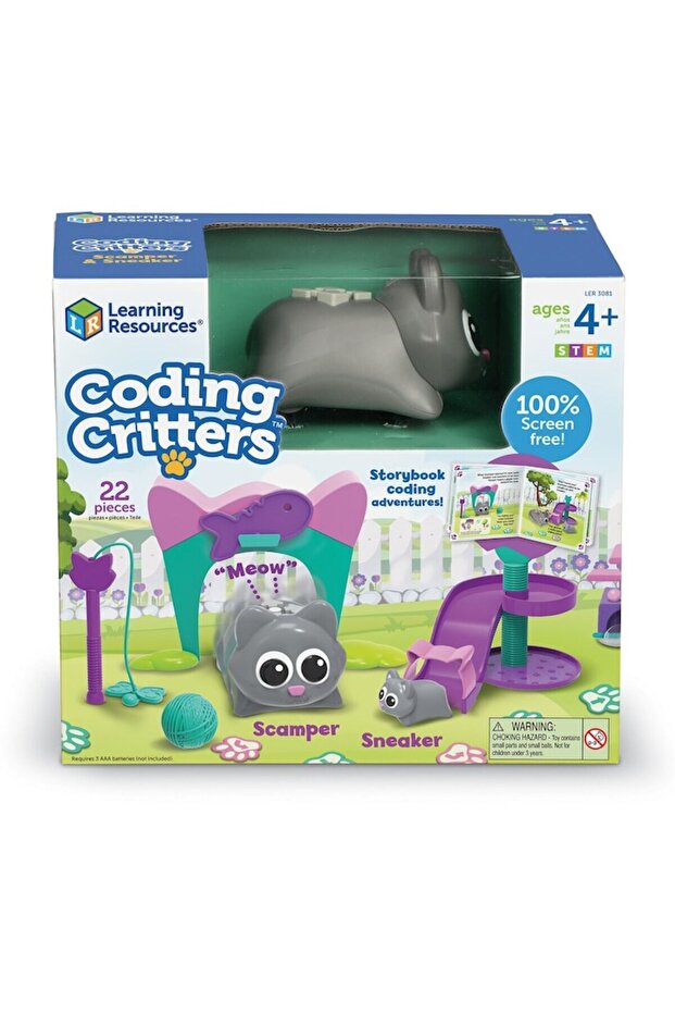 Educational Game Learning Resources - Coding Critters, Playful Kittens - 2