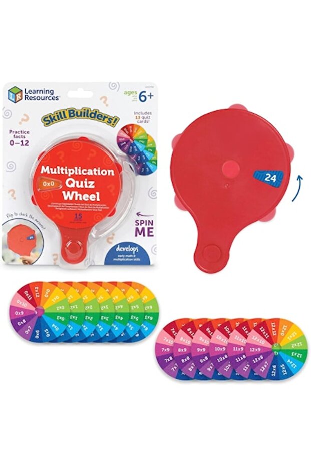 Set de activități educaționale - Roata înmulțirii - 1