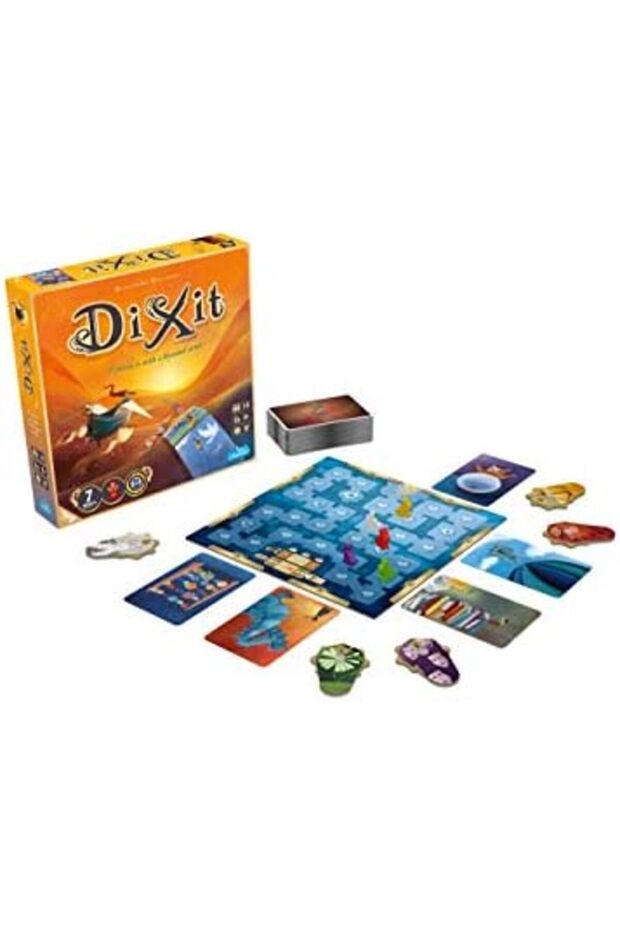 لعبة لوحية Asmodee Dixit 2021، مختلطة، مستقلة - 6