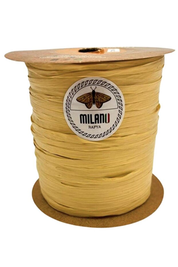 Milano Raffia 100 Gr (No:02) (Straw Color)