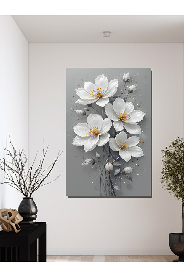 ÇİÇEK KANVAS TABLO - 3