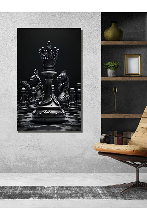 SATRANÇ KANVAS TABLO - 3