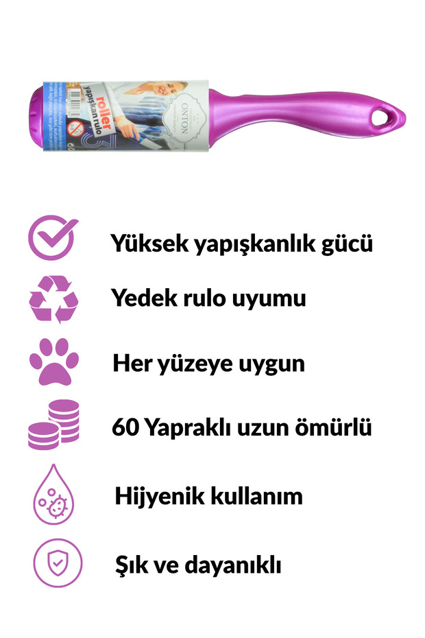 4 Adet Tüy Toplayıcı Yedek Rulo - 2