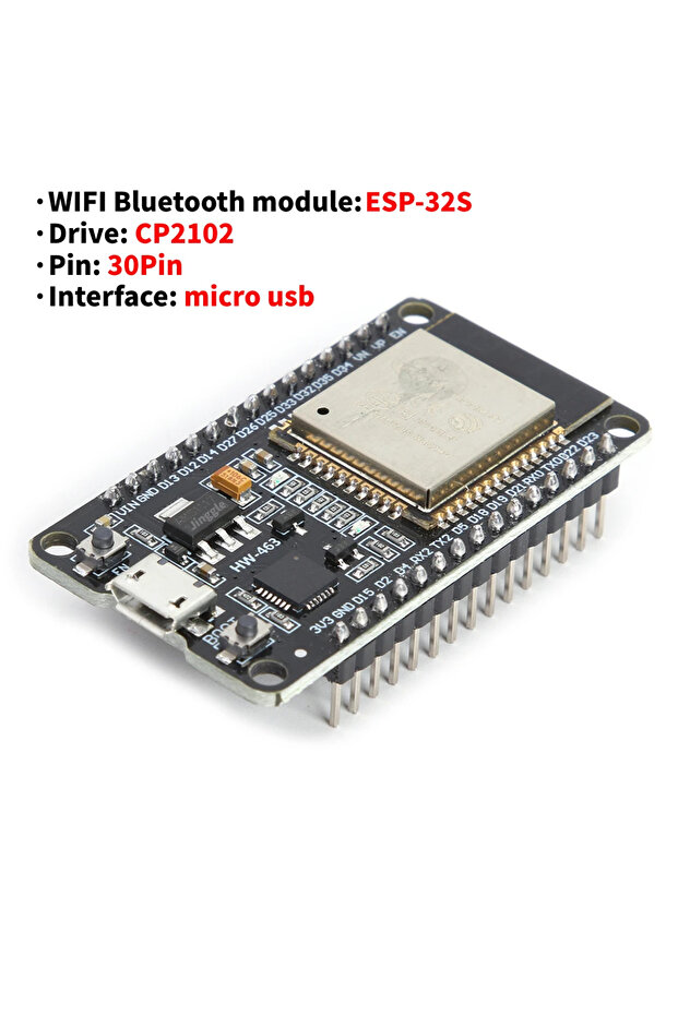Board ESP-32S 1/2pcs ESP-32 ESP32 ESP32S ESP32U Wireless Module WiFi+Bluetooth BLE MCU Module Ultra- - 1