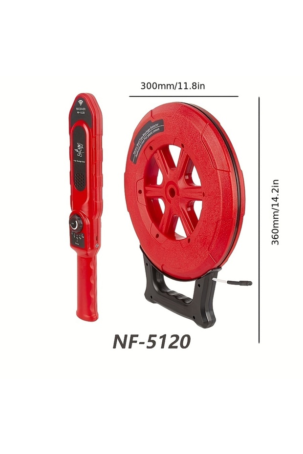 Noyafa Pip Iron Pipe Blockage Detector 20M Line Diagnostic-tool Scanner Pipeline Blocking Cloggin... - 5