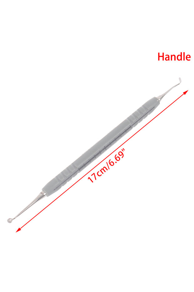 Handle Dental Composite Light Cure Resin Holder Foam Pads L/S Resin Molding