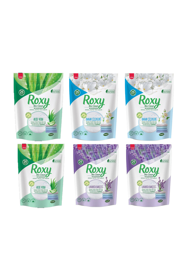 Roxy Toz Deterjan Karma Set 6'lı - 1