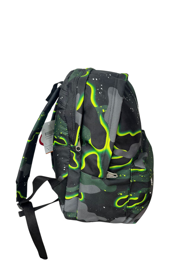 Licensed Original School Backpack with Camouflage Pattern - 2