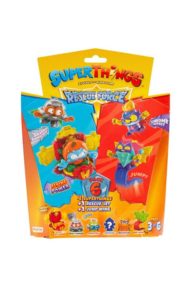 Sada 4 figurek SuperThings Rescue Force - 3