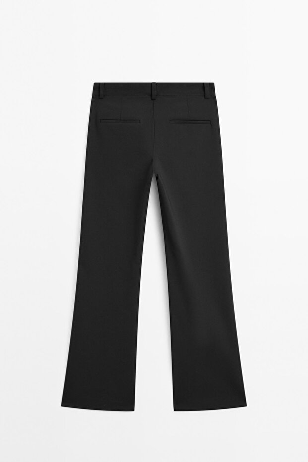 İspanyol paça streç pantolon - 8