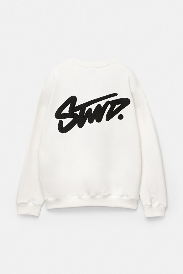STWD bisiklet yaka sweatshirt - 6