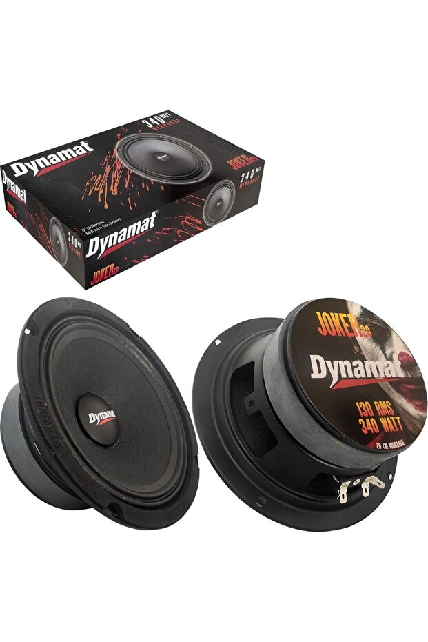 JOKER-20-ÇİFTİ 680W MAX-ÇİFTİ 260W RMS PROFESYONEL 20 CM MİDRANGE-2 ADETTİR - 1
