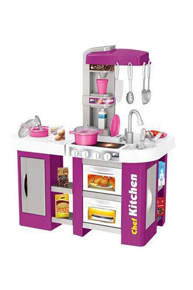 مجموعة ألعاب مطبخ إبداعية فريدة ومحمولة وخفيفة الوزن ومدمجة - 1