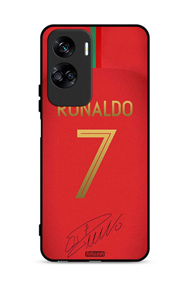 غطاء حماية لهاتف Honor 90 Lite 5G رونالدو 7