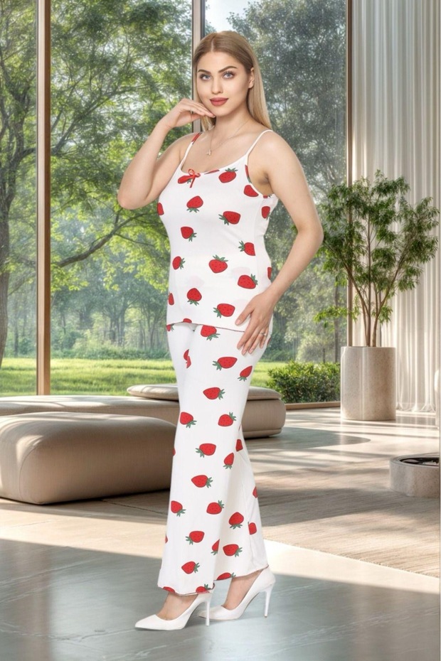 طقم ملابس نوم مزدوج - 1