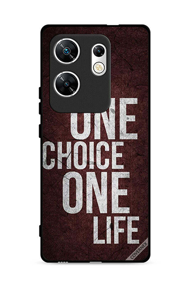 غطاء حماية لهاتف Infinix Zero 30 4G One Choice One Life