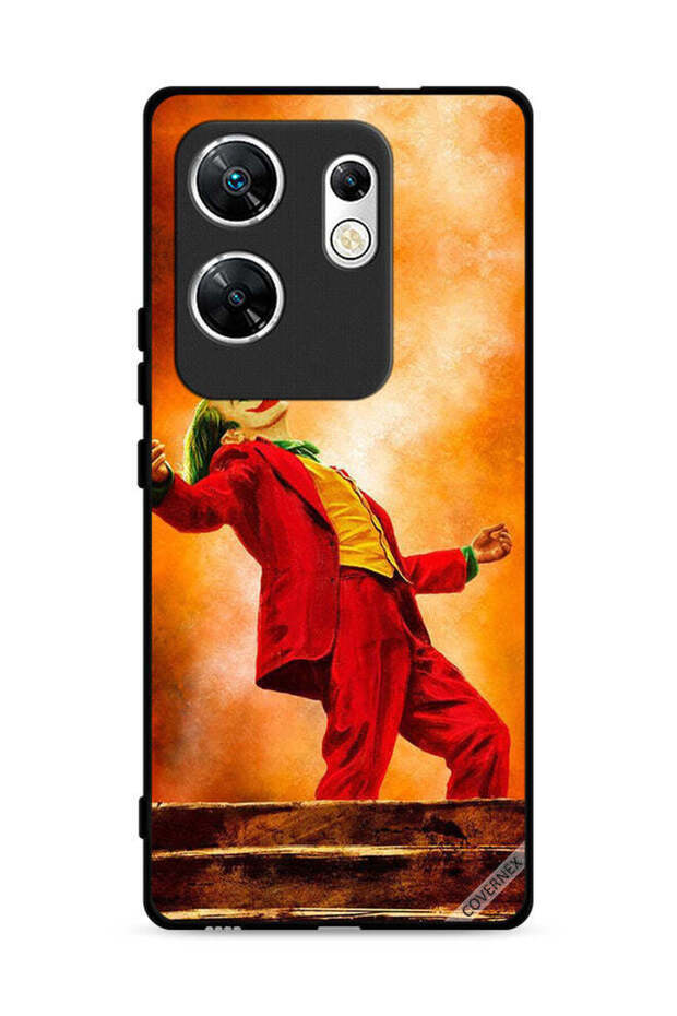 غطاء حماية لهاتف Infinix Zero 30 4G بتصميم Joker Feel The Dance